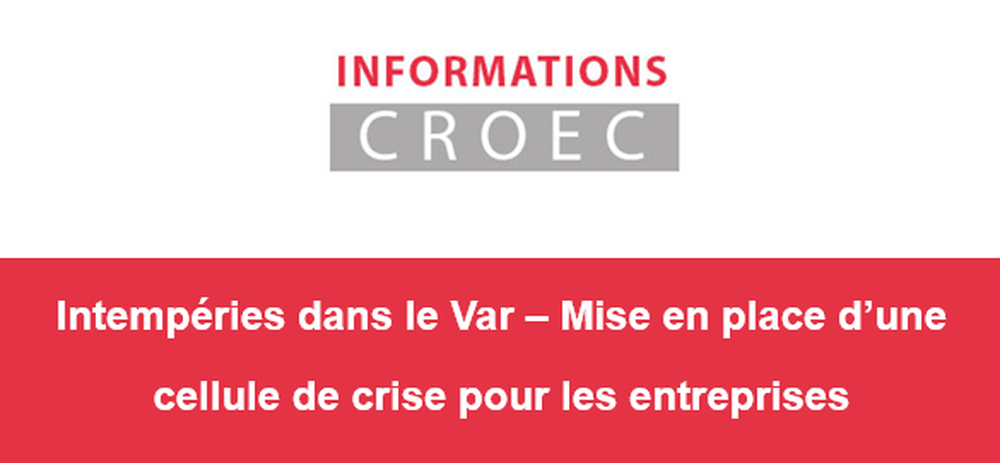 croes info intémpéries var 2025